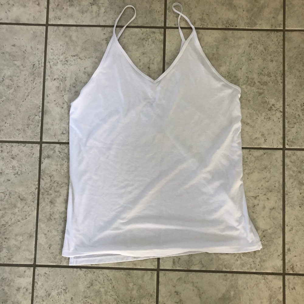 White Athleta tank xsmall